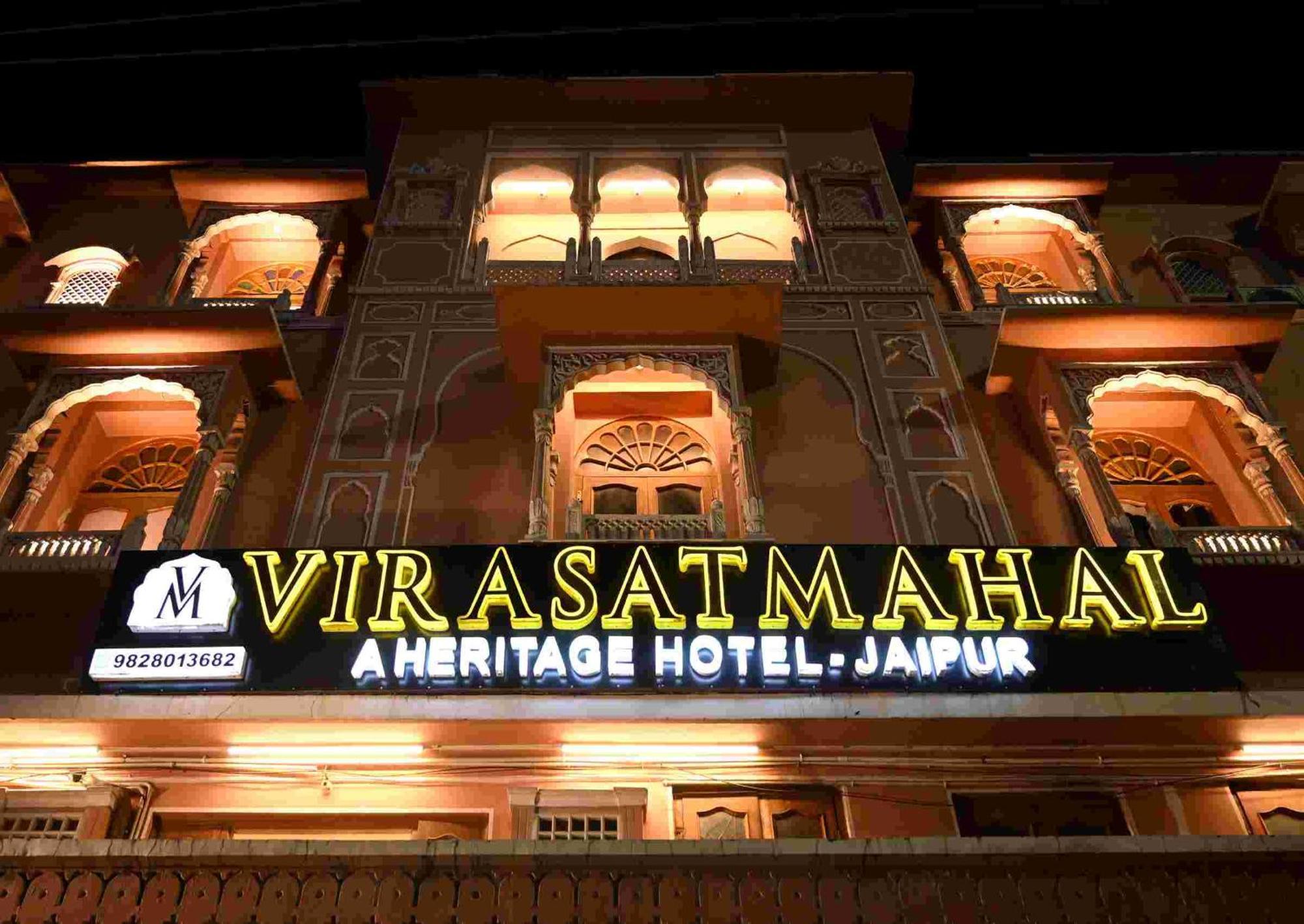 Virasat Mahal Heritage Hotel Jaipur Luaran gambar